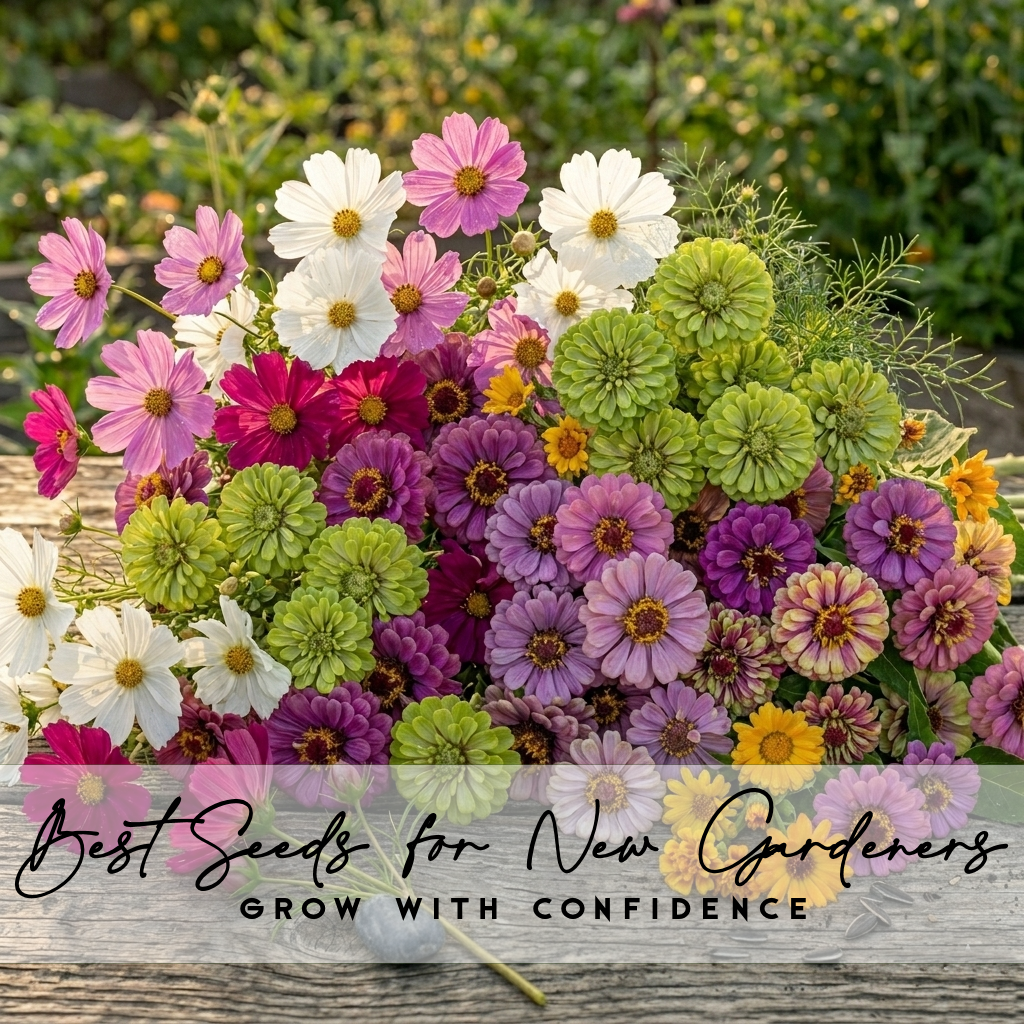 Best Seeds for First-Time Gardeners in Canada | Grow With Confidence