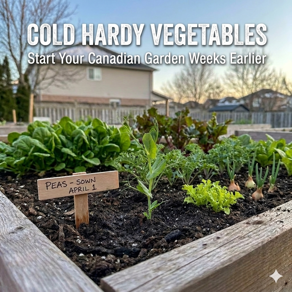 Cold Hardy Vegetables: How to Start Your Canadian Garden Weeks Earlier