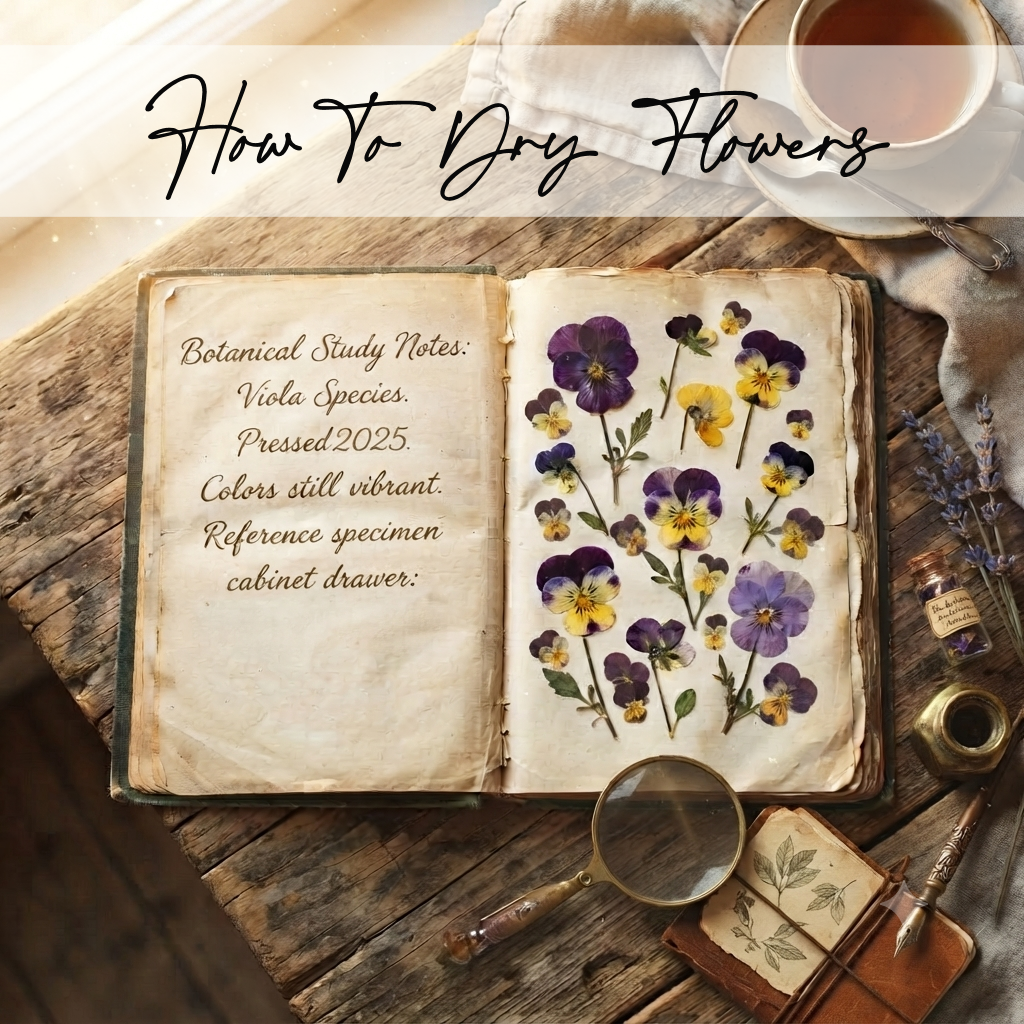 How to Dry Flowers from Your Garden | Beginner Guide
