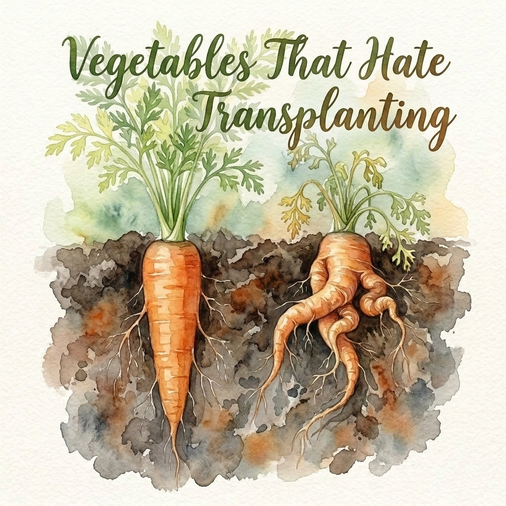 Vegetables That Hate Transplanting