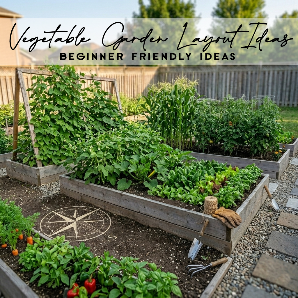 Vegetable Garden Layout Ideas | Beginner-Friendly Designs