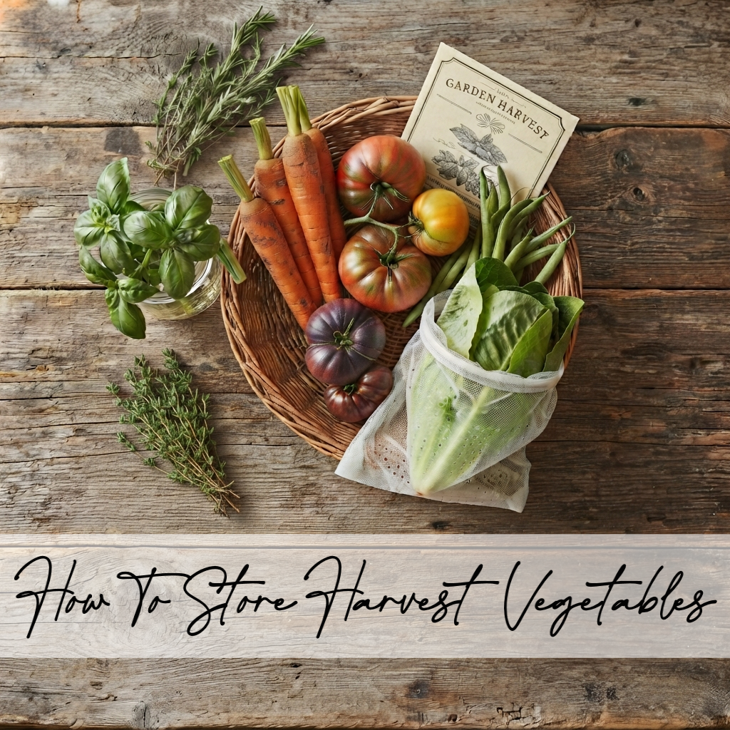 How to Store Fresh Vegetables After Harvest