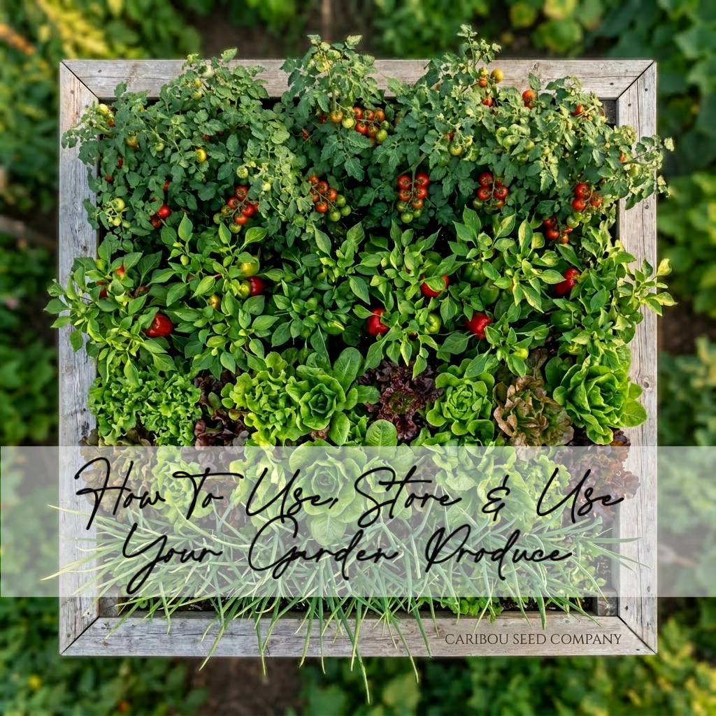 How to Harvest, Store, and Use Your Garden Produce | Beginner Guide