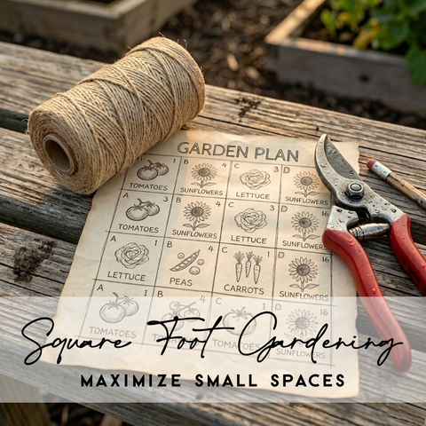 Square Foot Gardening | Maximize Small Spaces