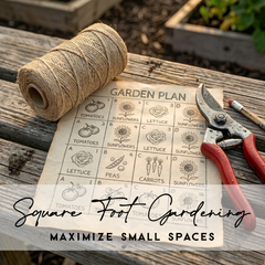 Square Foot Gardening | Maximize Small Spaces