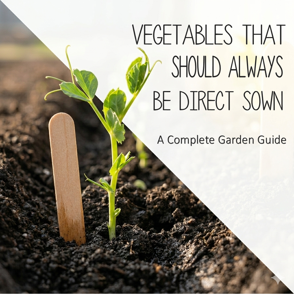 Vegetables That Should Always Be Direct Sown