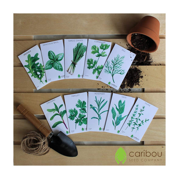 chef's herb garden seed kit - Caribou Seed Company