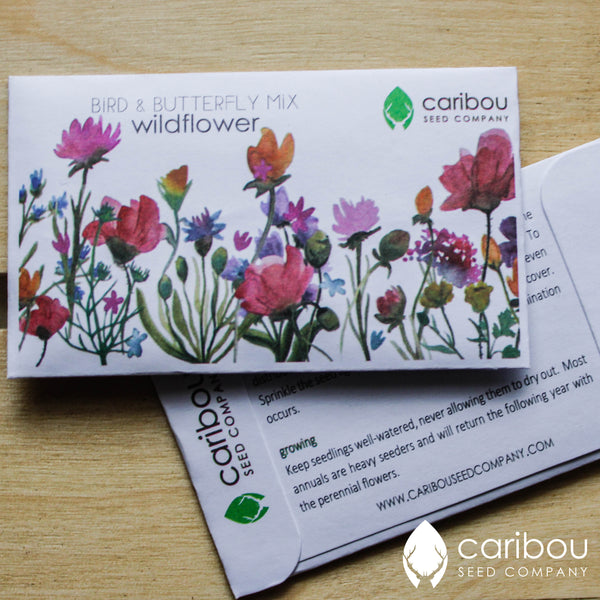 wildflower - bird & butterfly mix - Caribou Seed Company